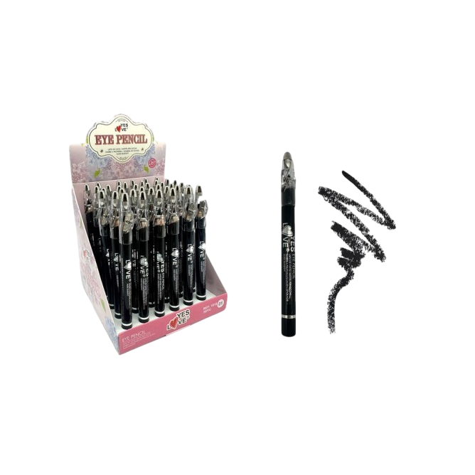 YES LOVE EYE PINCEL BLACK REF:101801 36PCS